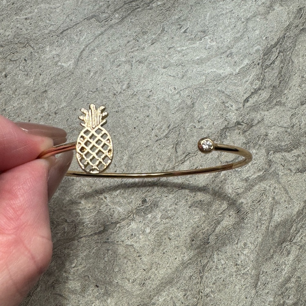 Pineapple Cuff Bracelet